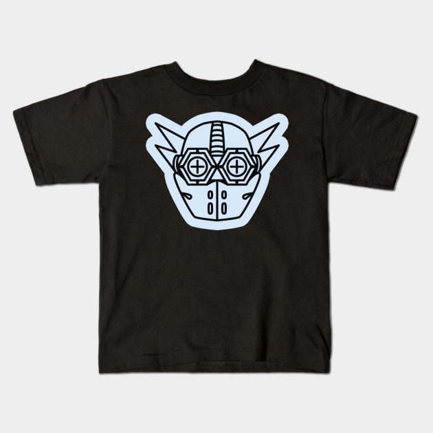 Jet Set Radio Portrait Icon - Noise Tanks Kids T-Shirt by barbes-artworks